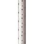 Zoewie Dárkový balicí papír 70 x 150 cm Vánoční Luxusní White Christmas bílý - stříbrné hvězdičky