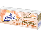 Linteo 4-warstwowe chusteczki papierowe, 10 × 10 sztuk