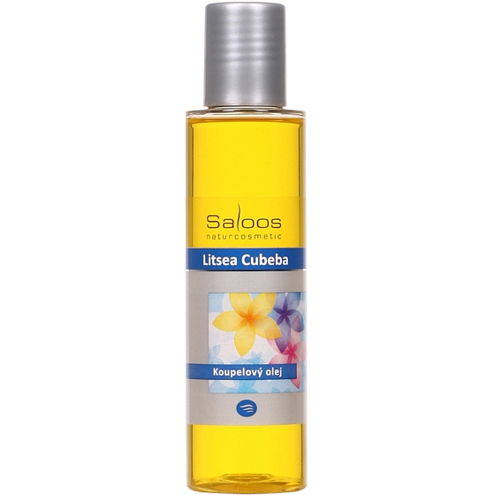 Saloos Litsea Cubeba olejek do kąpieli na ulgę bolącym i opuchniętym nogom 125 ml
