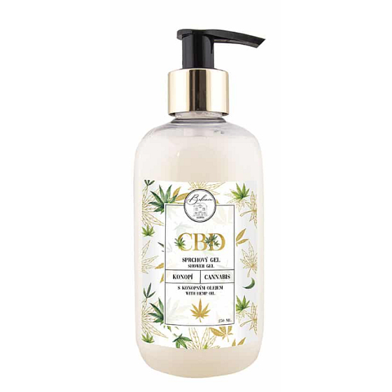 Bohemia Gifts CBD żel pod prysznic z olejem konopnym 250 ml