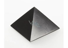Šungit Pyramida malá průměr základny 2,5 cm, kámen života