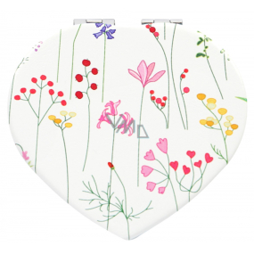 Albi Original Lusterko serce Kwiaty łąkowe 7 cm