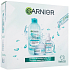 Garnier Skin Naturals Hyaluronic Aloe Micellar Water micelární voda 400 ml + vyplňující pleťové sérum s Aloe Vera 30 ml + Jelly 3v1 denní hydratační krém s gelovou texturou pro normální až smíšenou pleť 50 ml, kosmetická sada