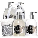 Vivian Gray Christmas Silver płynne mydło 500 ml + mleczko do rąk 500 ml + torebka, zestaw kosmetyków dla kobiet