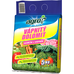 Agro Wapnięty dolomit nawóz, 5 kg
