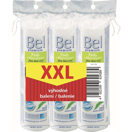 Bel Premium XXL waciki do demakijażu, 3x 75 szt.