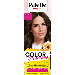 Schwarzkopf Palette Color Shampoo farba do włosów 221 średni brąz 50ml