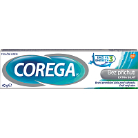 Corega Bez smaku extra mocny klej do protez, 40 g
