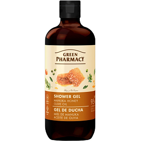 Green Pharmacy Żel pod prysznic Miód manuka i olej oliwkowy 500 ml