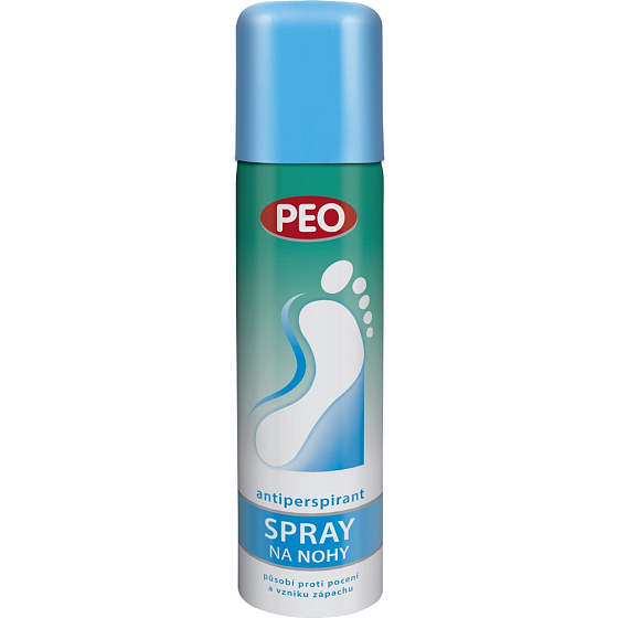 Astrid Peo Antiperspirant na nohy proti pocení a vzniku pachu sprej 150 ml