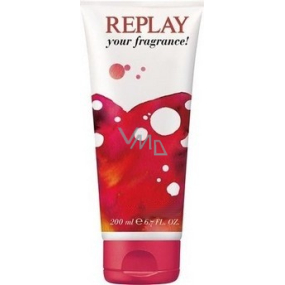 Replay Your Fragrance Woman sprchový gel pro ženy 250 ml