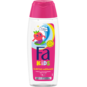 Fa Kids Mermaid Sweet Berry żel pod prysznic i szampon, 250 ml Fa Kids Mermaid Sweet Berry żel pod prysznic i szampon, 250 ml