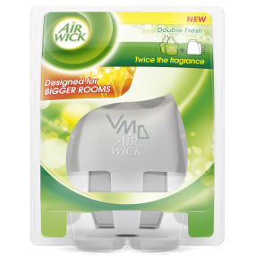 Air Wick Double Fresh Elektrický strojek osvěžovač vzduchu 2 x 19 ml Air Wick Double Fresh Elektrický strojek osvěžovač vzduchu 2 x 19 ml