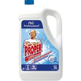 Mr. Proper Hypo Bleach Dezinfekční čisticí prostředek s chlórem s bělicím účinkem 5 l Mr. Proper Hypo Bleach Dezinfekční čisticí prostředek s chlórem s bělicím účinkem 5 l