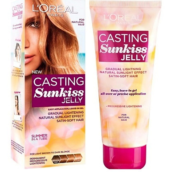 Loréal Paris Casting Sunkiss Jelly gel na zesvětlení vlasů 01 Brunette 100 ml