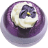 Bomb Cosmetics Fialka - Parma Violet Šumivý balistik do koupele 160 g