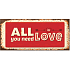 Bohemia Gifts Love Condoms dárkový kondom All You Need Is Love 1 kus