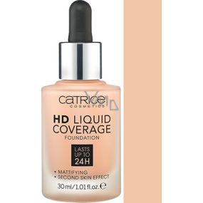 Catrice HD Liquid Coverage Foundation podkład 020 Rose Beige 30 ml