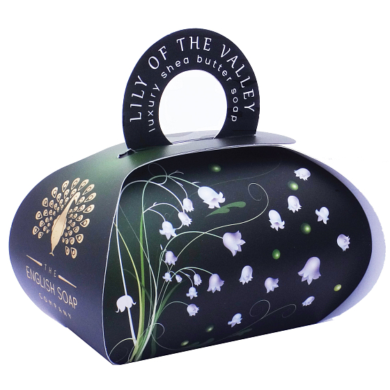 English Soap Konvalinka z údolí přírodní parfémované mýdlo s bambuckým máslem 260 g