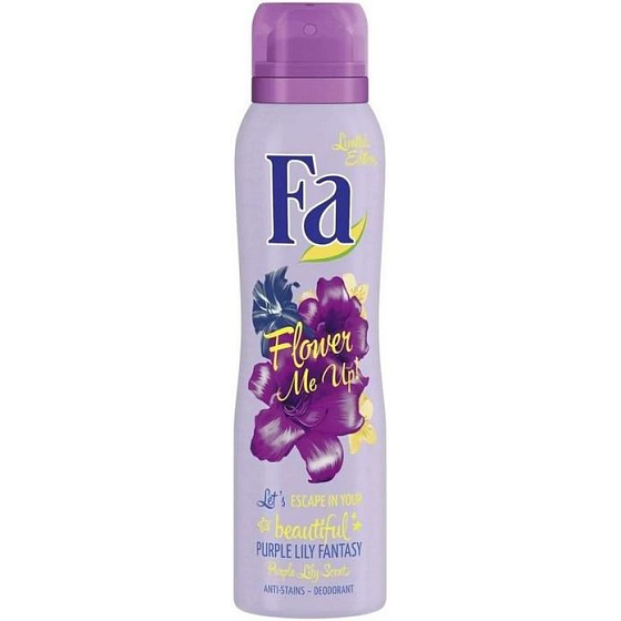 Fa Flower Me Up! Purple Lily Scent antiperspirant deodorant sprej 150 ml