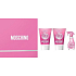 Moschino Fresh Couture Pink toaletni voda pro ženy 5 ml + sprchový gel 25 ml + tělové mléko 25 ml, dárkový sada
