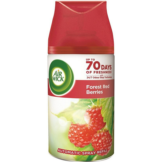 Air Wick FreshMatic Forest Red Berries - Automatyczny odświeżacz powietrza zapach leśnych owoców, wkład 250 ml