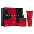 Bugatti Performance Red woda toaletowa 100 ml + żel pod prysznic 200 ml, zestaw prezentowy dla mężczyzn