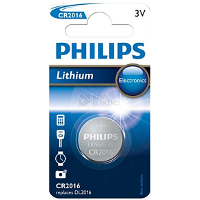 Bateria Philips Lithium 1 szt. CR2016 3V