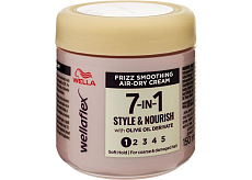 Wellaflex Frizz Smooth 7w1 krem do włosów przeciwko puszeniu 150 ml