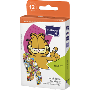 Matopat Happy plastry dla dzieci, 12 sztuk