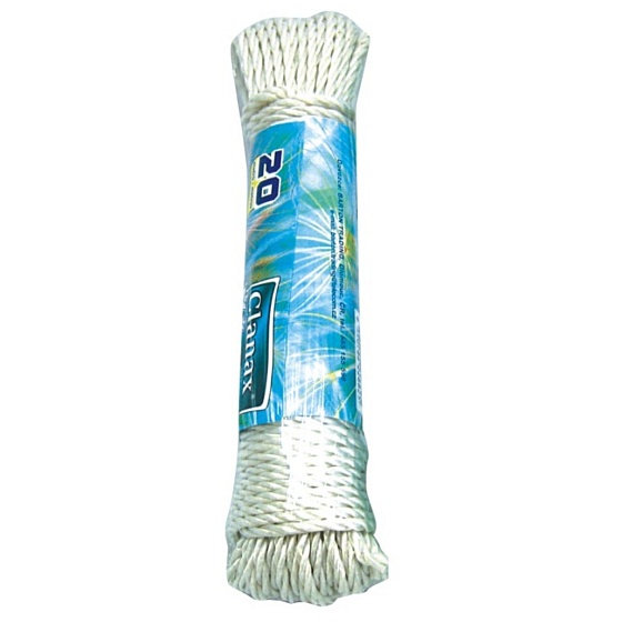 Clanax Sznura na prádlo polyethylene 20 m różne kolory 1 sztuka