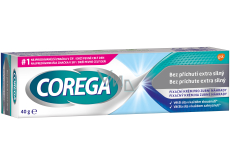 Corega Krem do protez bez smaku ekstra mocny do całkowitych i częściowych protez zębowych 40 g