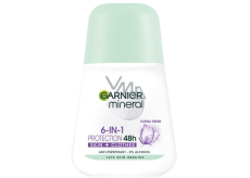 Garnier Mineral Protection Floral Fresh 48h kulkový antiperspirant deodorant roll-on dla kobiet 50 ml