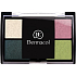 Dermacol Quattro Eye Shadow oční stíny 04 Zelené oči 5 g