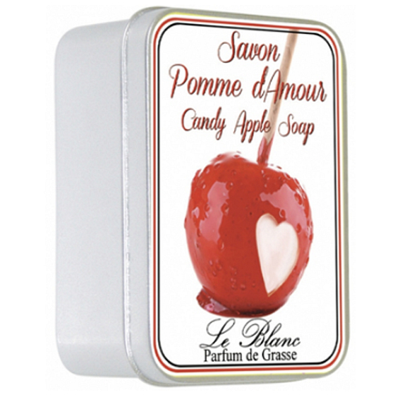 Le Blanc Sladké jablko - Pomme D Amour přírodní mýdlo tuhé v krabičce 100 g