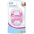 First Steps Bpa Free Ortodontické silikonové šidítko růžová 2 kusy