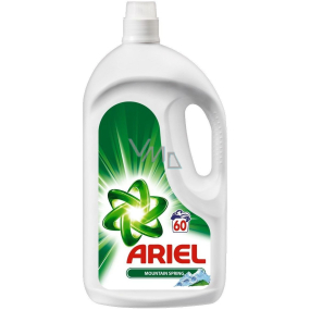 Ariel Mountain Spring tekutý prací gel pro čisté a voňavé prádlo bez skvrn 60 dávek 3,9 l Ariel Mountain Spring tekutý prací gel pro čisté a voňavé prádlo bez skvrn 60 dávek 3,9 l
