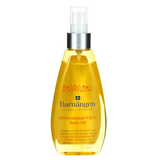 Barnängen Midsommar Glow Tělový olej s jemnými květinovými oleji 150 ml