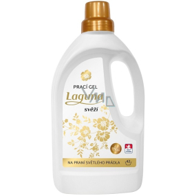 Laguna Svěží prací gel s vůní květů fialek doplněnou tóny ylang-ylang na praní světlého prádla 42 dávek 1,5 l