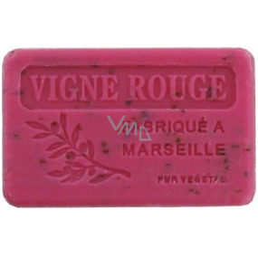 SB. Collection Červené víno přírodní, bio, z Provence, Marseillské mýdlo s bambuckým máslem 125 g