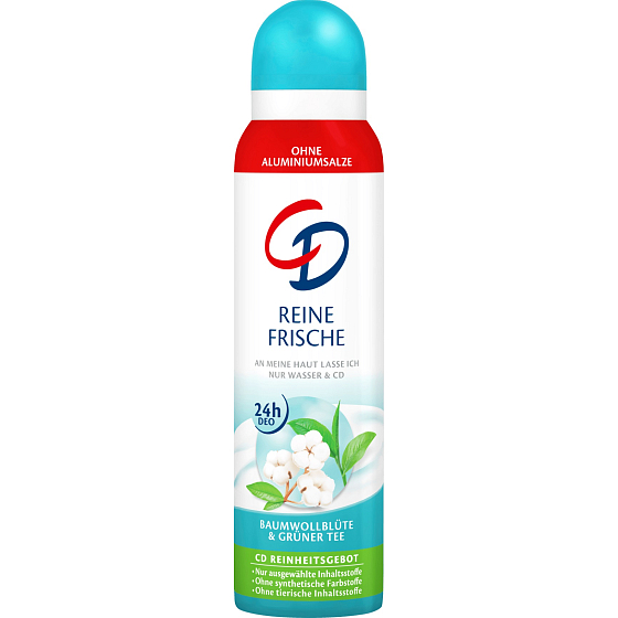 CD Reine Frische - Svěžest tělový antiperspirant deodorant sprej pro ženy 150 ml