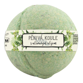 Bohemia Gifts Olivový olej šumivá pěnivá koule 100 g