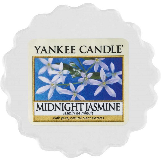 Yankee Candle Midnight Jasmine - Půlnoční jasmín vonný vosk do aromalampy 22 g