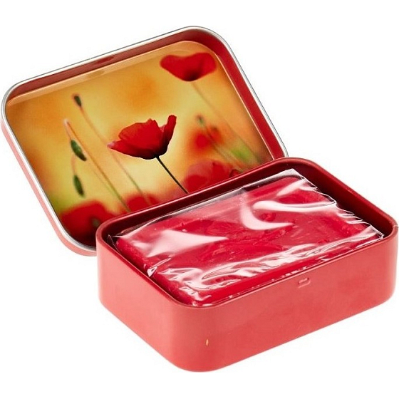 Esprit Provence Vlčí mák Marseillské toaletní mýdlo v plechu 60 g