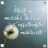 Albi Magnet Štěstí je mozaika složená z nepatrných maličkostí 6,5 x 6,5 cm