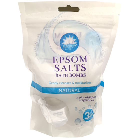 Elysium Spa Natural musujące kule do kąpieli 3 x 50 g