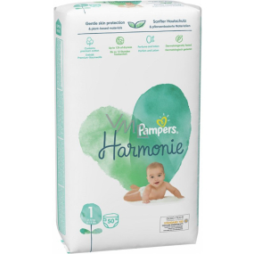 Pampers Harmonie velikost 1, 2 - 5 kg plenkové kalhotky 50 kusů Pampers Harmonie velikost 1, 2 - 5 kg plenkové kalhotky 50 kusů