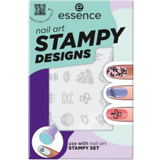 Essence Nail Art Stampy Design 01 stempel do paznokci 27 sztuk