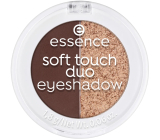 Essence Soft touch duo oční stíny 04 Mocha Muse 1,8 g