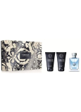 Versace Pour Homme toaletní voda 50 ml + balzám po holení 50 ml + sprchový gel 50 ml, dárková sada pro muže